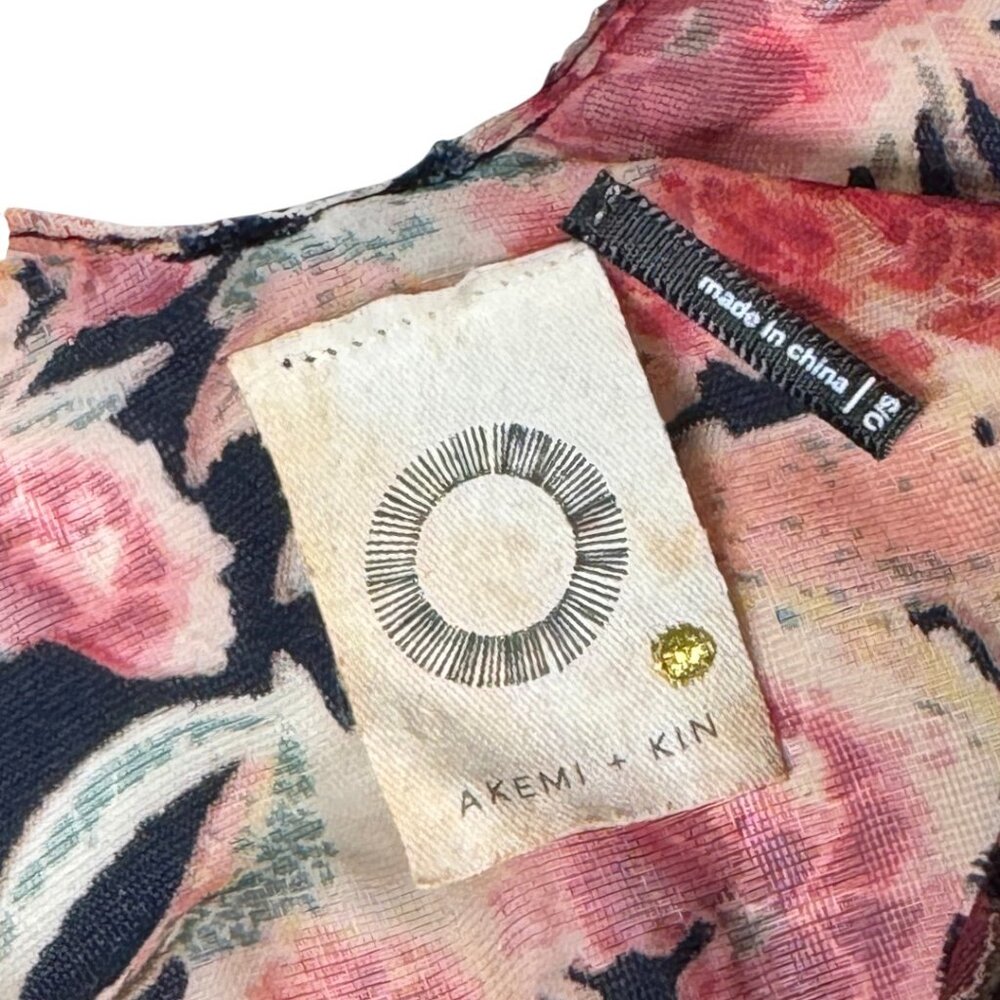 ANTHROPOLOGIE AKEMI + KIN BURNOUT SWEATER SOFT GIRL GRANOLA BOHO HIPPIE OS - Picture 9 of 11